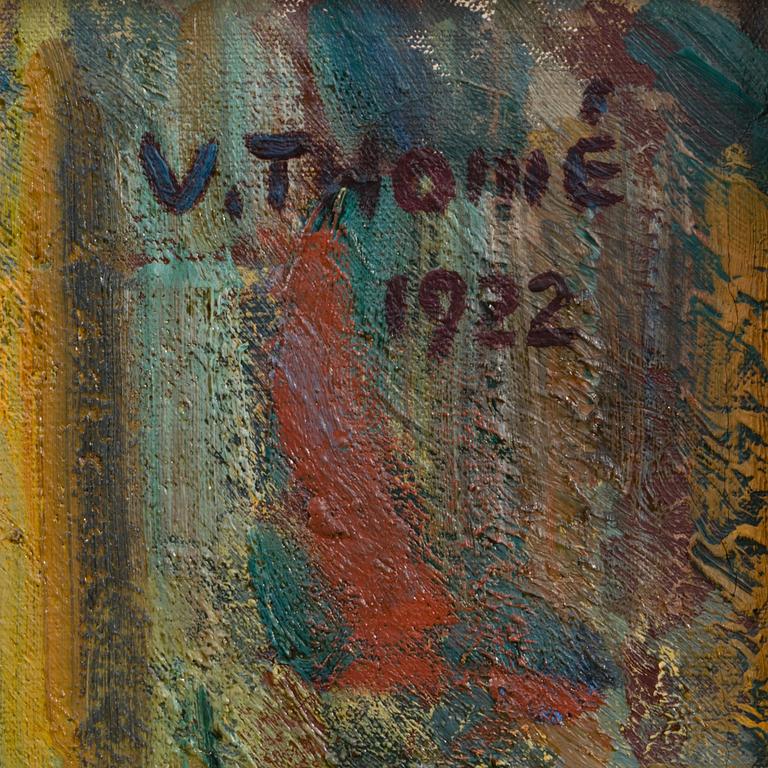 VERNER THOMÉ, SELF PORTRAIT.