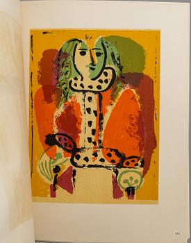 Five Pablo Picasso books, Georges Bloch, "Picasso", vol I-II and "Picasso Lithographe II-IV.