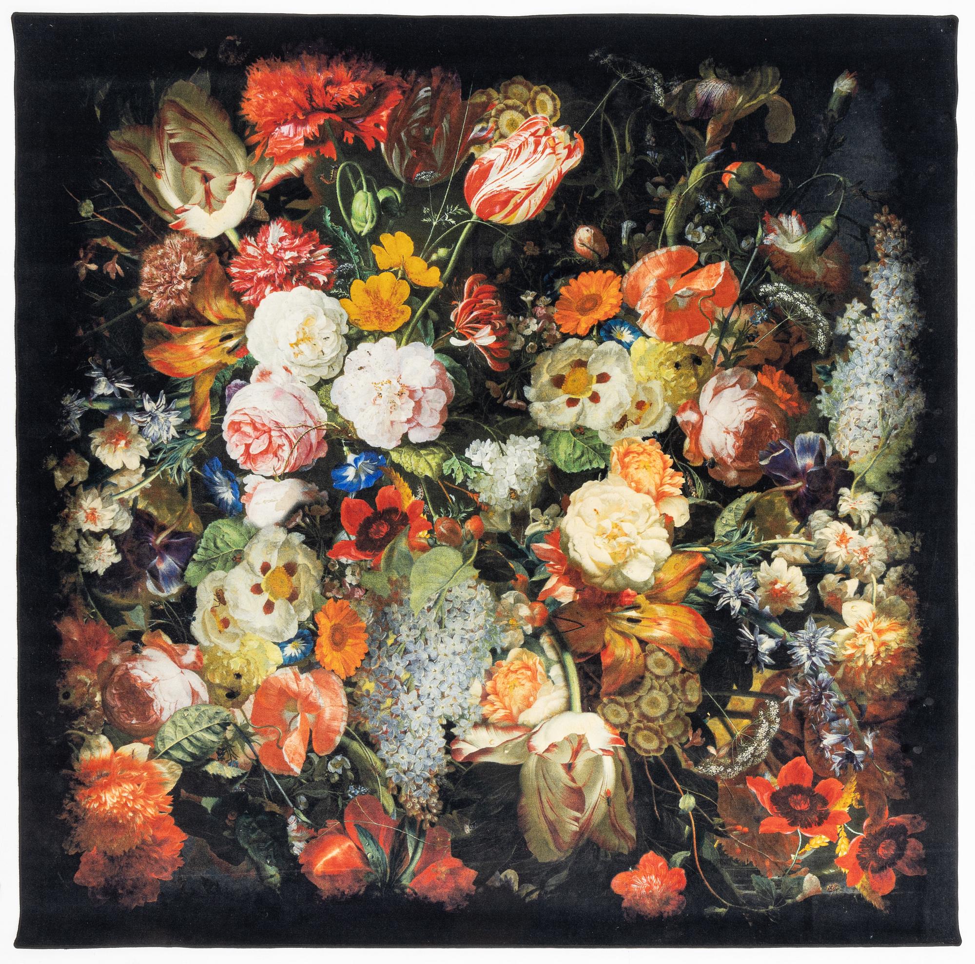 Marcel Vanders, an 'Eden Queen' carpet, Moooi, circa 345 x 351 cm.