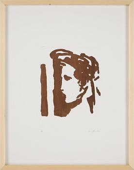 Elisabeth Jansson · ELISABETH JANSSON, färglitografi, signerad och numrerad 3/60, daterad 1992.