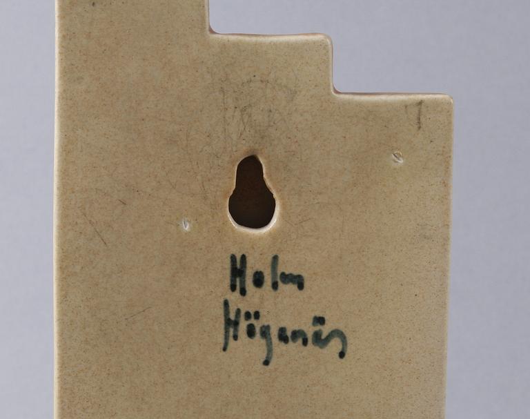 LJUSLAMPETTER, ett par, stengods, Åke Holm Höganäs.