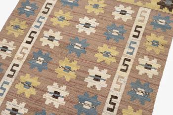 Märta Måås-Fjetterström, matta, "Kryptans matta" ("Sipporna"), rölakan, ca 194 x 129 cm, signerad AB MMF.