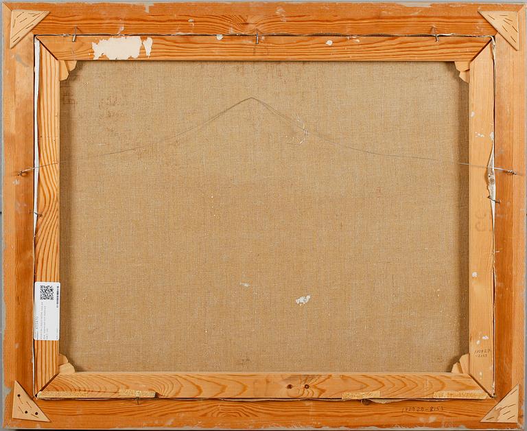 MARTIN LINDSTRÖM, olja på duk, signerad och daterad 1963.