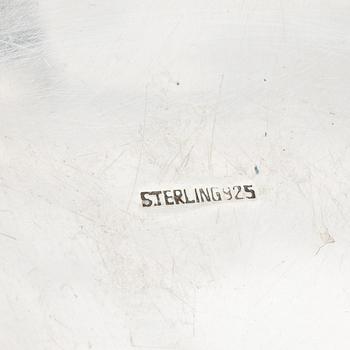 Skålar, 5 st, sterling silver.