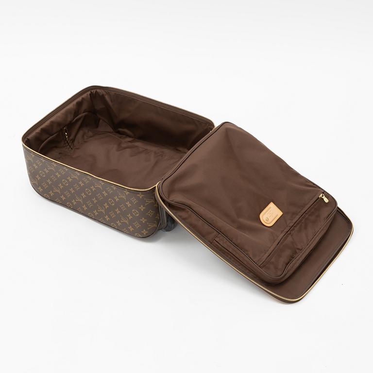 Louis Vuitton, a monogram canvas 'Pégase 50' suitcase, 203.