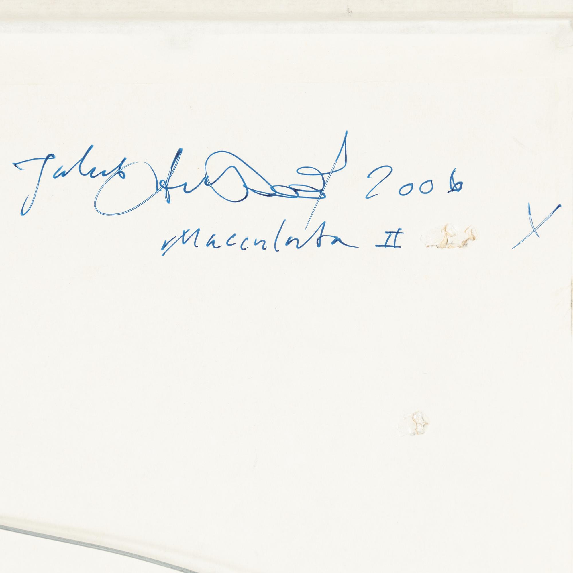 Jacob Anckarsvärd, mixed media and collage on paper, signed and dated 2006 verso.