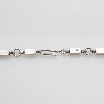 Wiwen Nilsson, Necklace, sterling silver, Lund, 1958.
