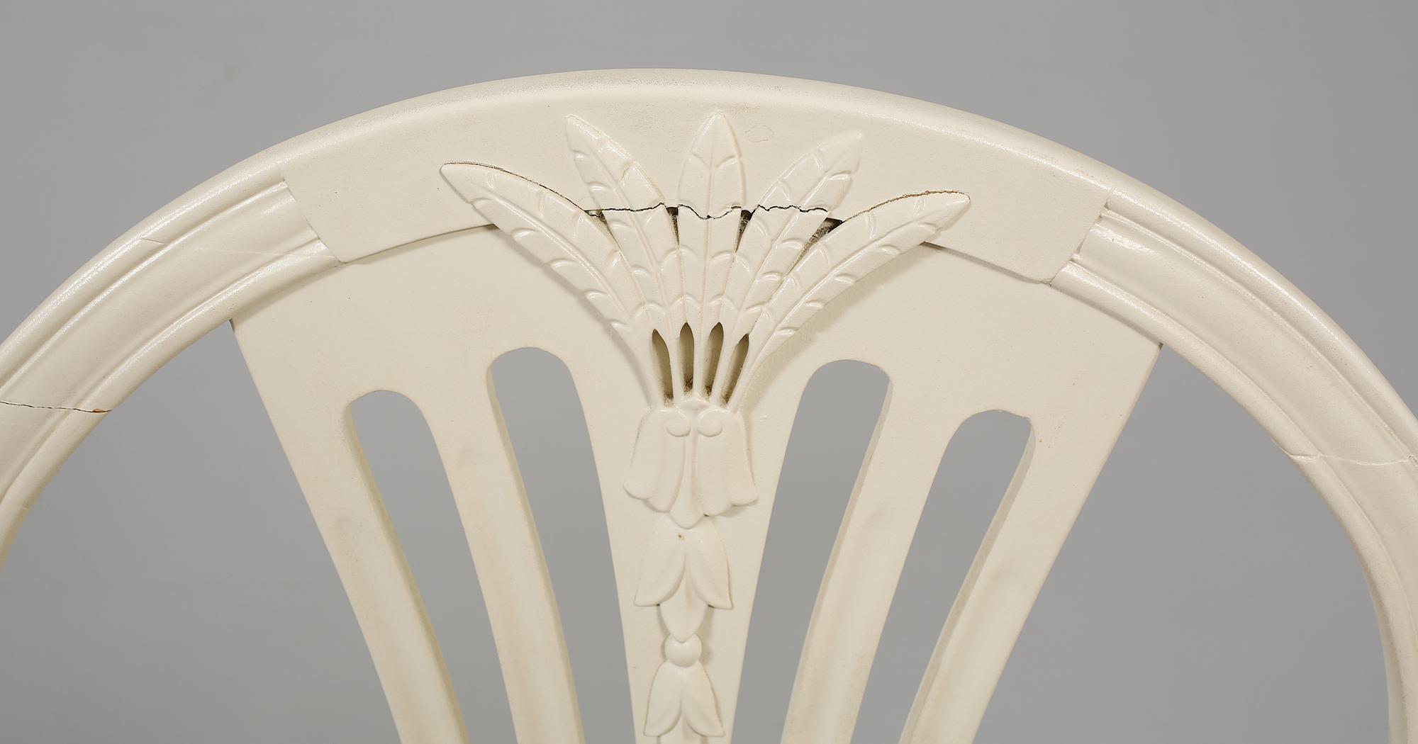 STOLAR, 4 st, gustaviansk stil, 1900-talets andra hälft.