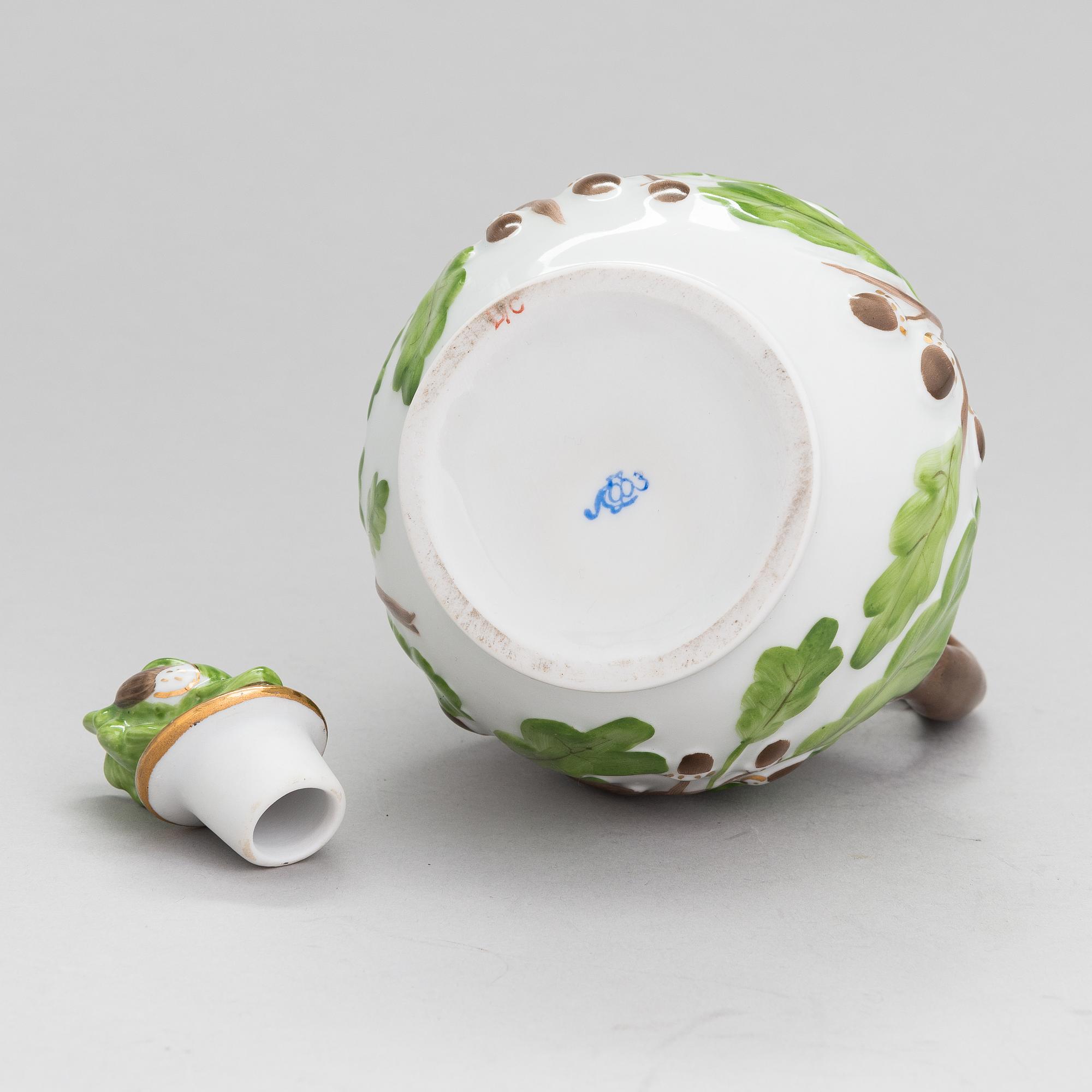 A mid-20th-century Lomonosov porcelain carafe.