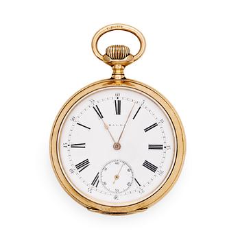 1379. A Halda gold pocket watch, 1893.