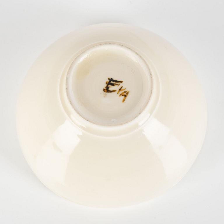 Eva Bengtsson and Eva Sjögren, two bowls.