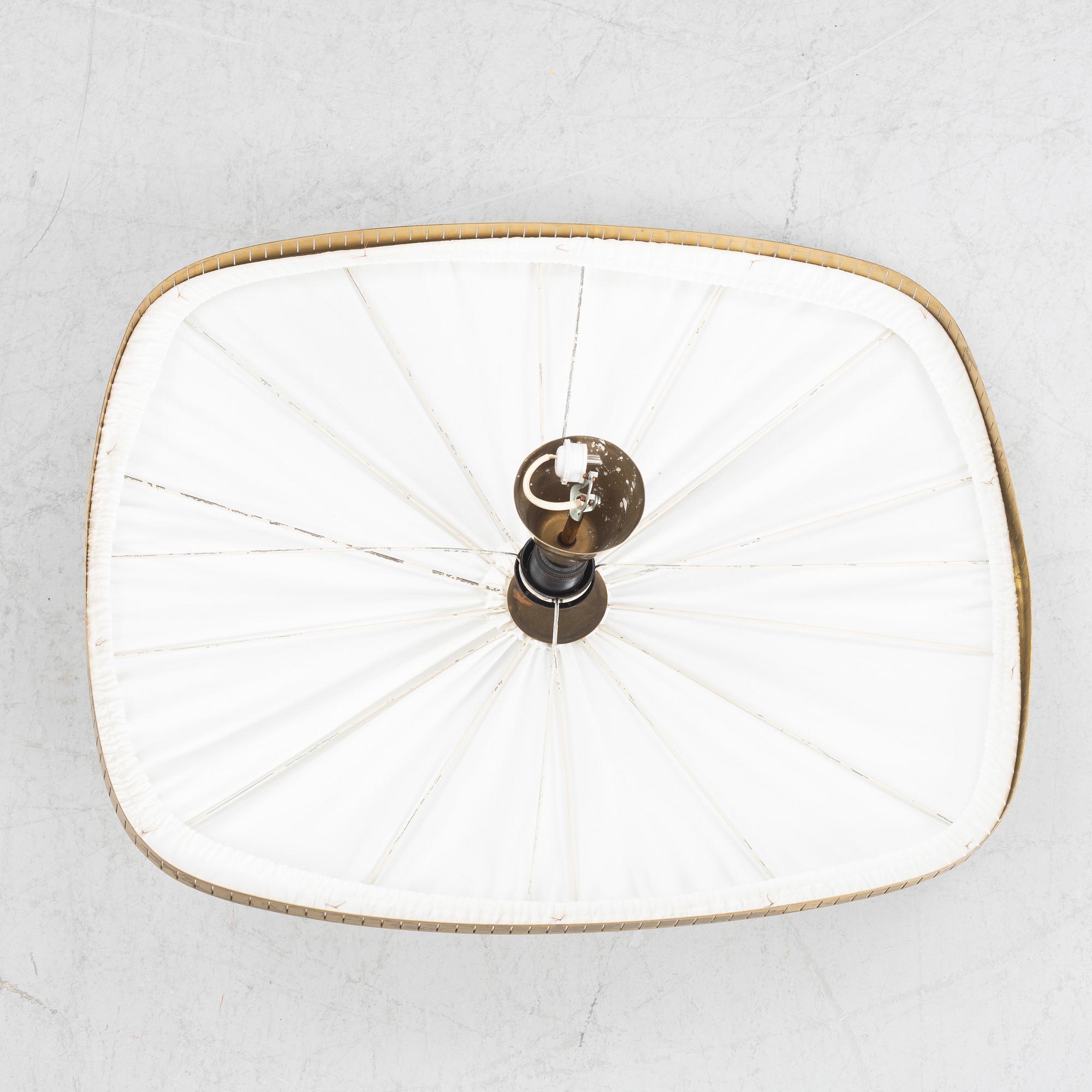 Harald Notini, plafondlampa, modell "11858", Arvid Böhlmarks Lampfabrik, 1950-tal.