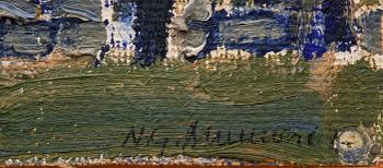 NILS-GÖRAN BRUNNER, olja på duk, sign o dat 67.