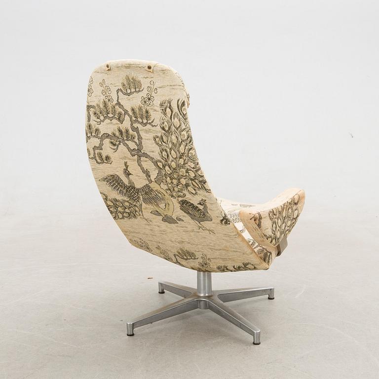 Alf Svensson, Swivel armchair, "Contourett Roto", DUX, 1970s/80s.
