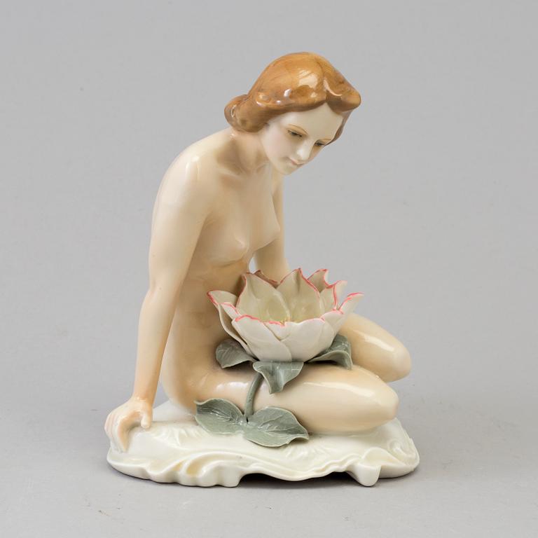 A Karl Ens porcelain figurine, Germany, mid 20th century.