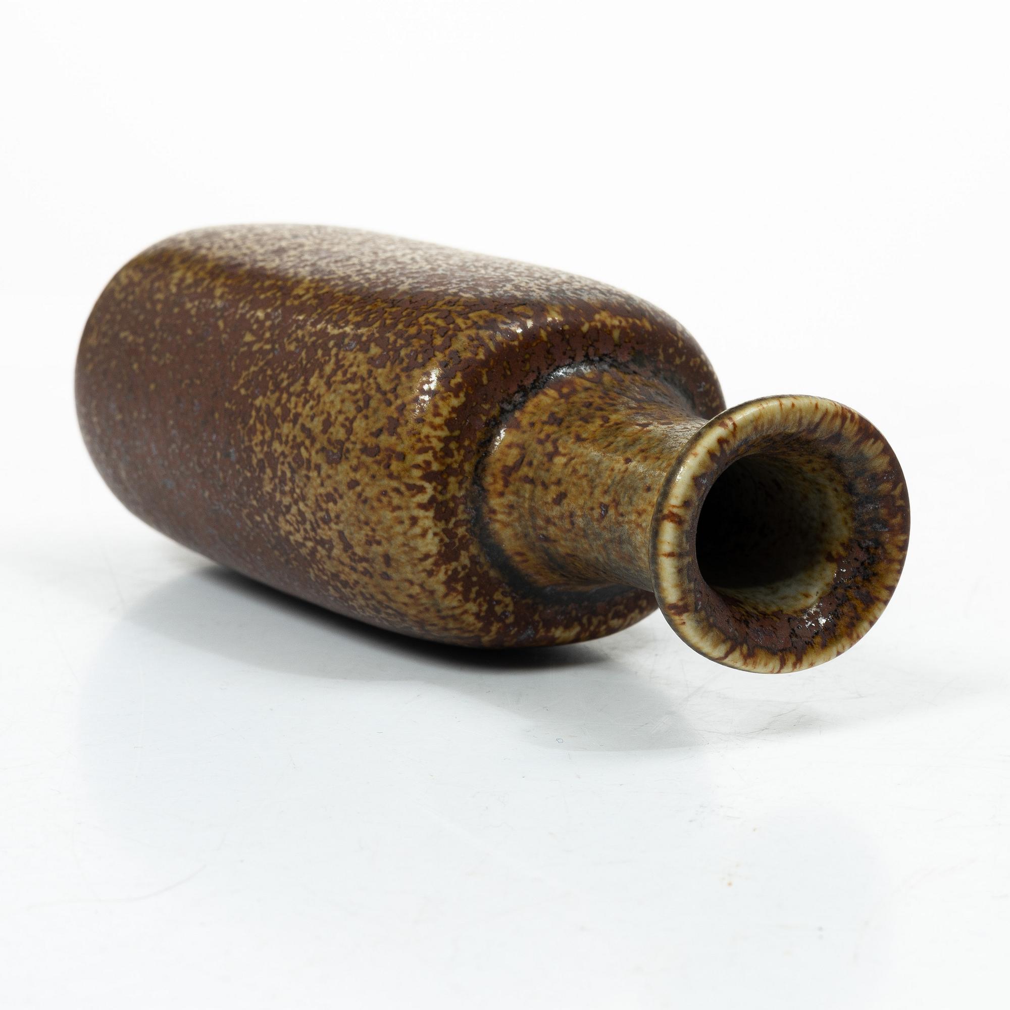 Stig Lindberg, a stoneware vase, Gustavsberg Studio.