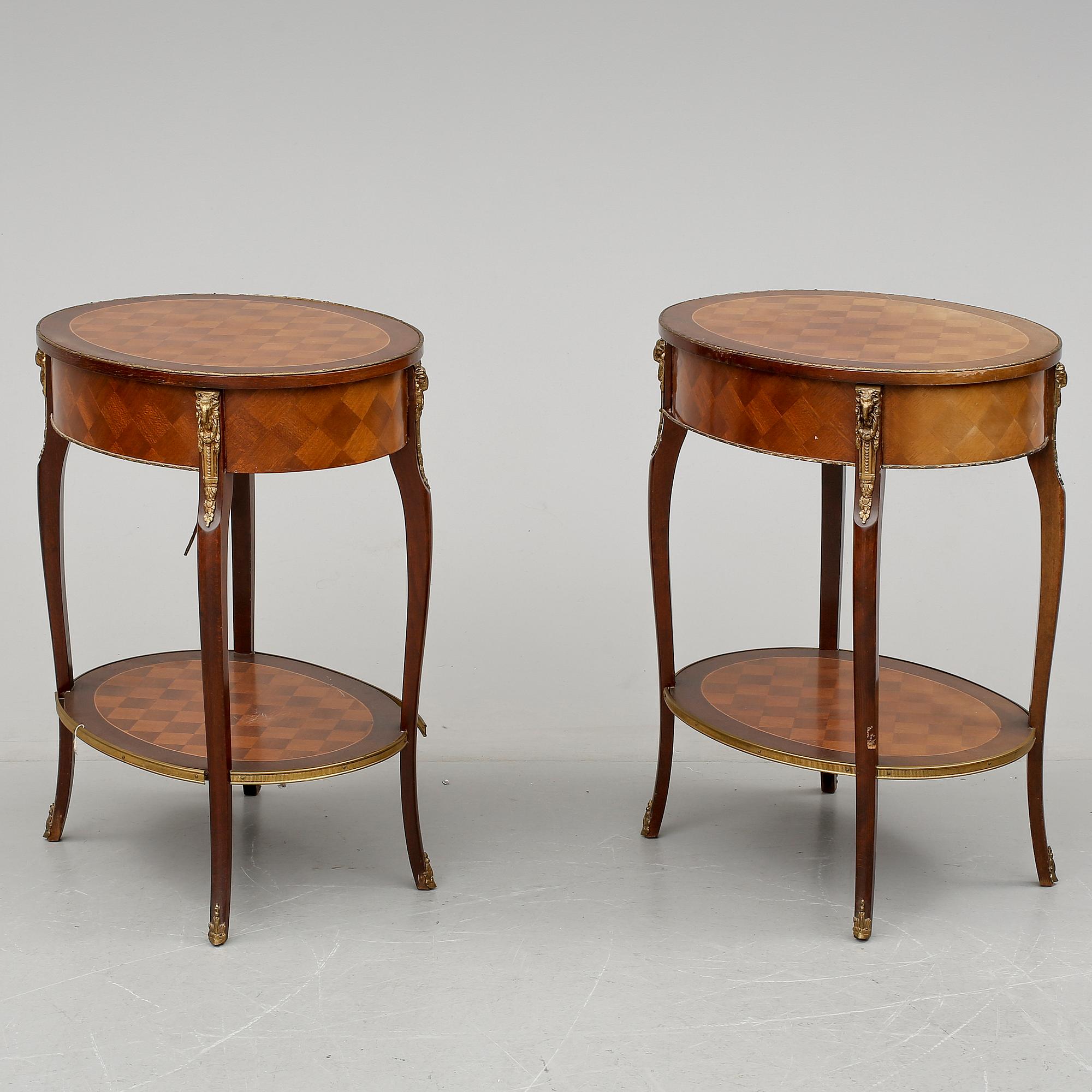 LAMPBORD, ett par, Spanien, 1900-tal.