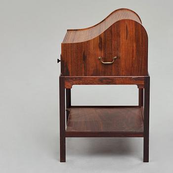 HANS J WEGNER, a tambour box on stand, Johannes Hansen, Denmark 1944.