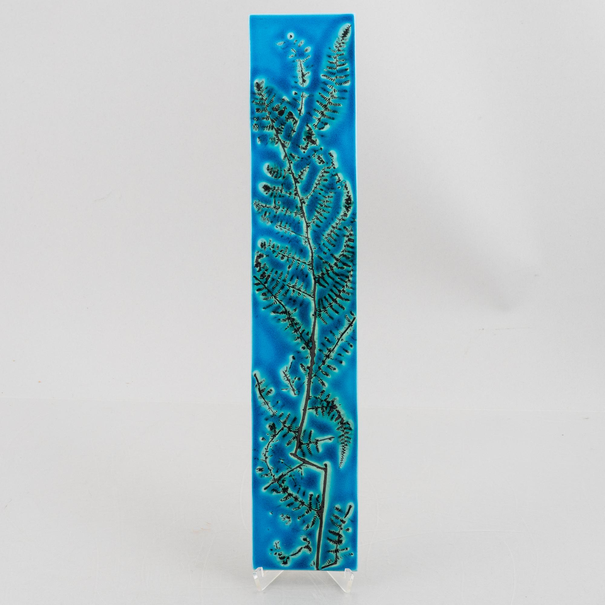Toini Muona, a stoneware relief, Arabia, Finland.