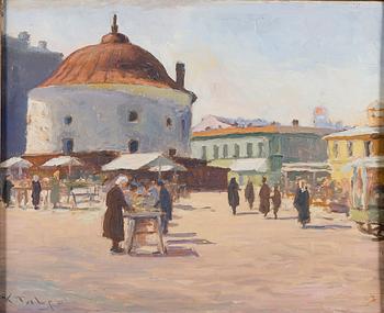 KAUKO TALPO, oil on canvas, signed.