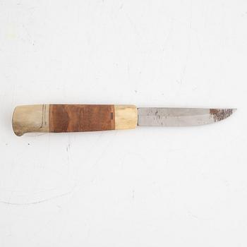 Roland Andersson, a knife, signed, Hedensbyn, Överkalix.