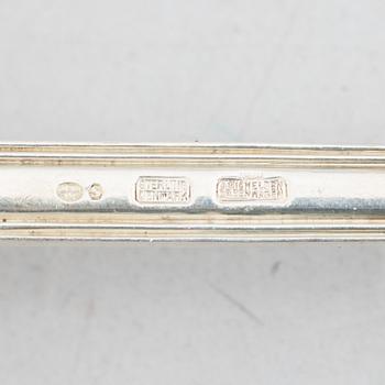 Ole Hagen, a Sterling Sauce Spoon, "Rosenborg", A Michelsen, Copenhagen circa 1960.