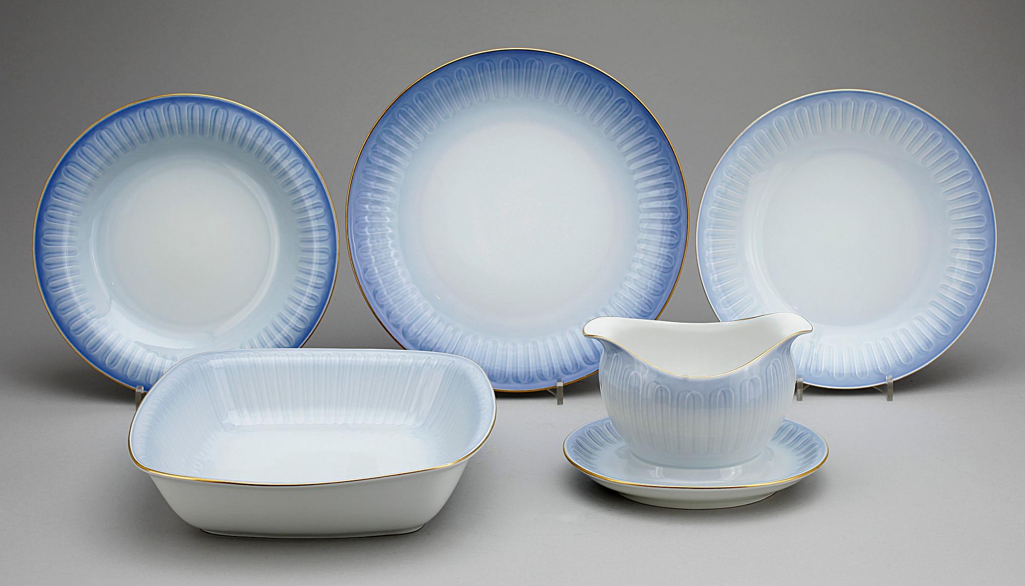 SERVIS, 47 delar, porslin, "Ballerina", Bing & Gröndahl, Danmark 1970/80-tal.