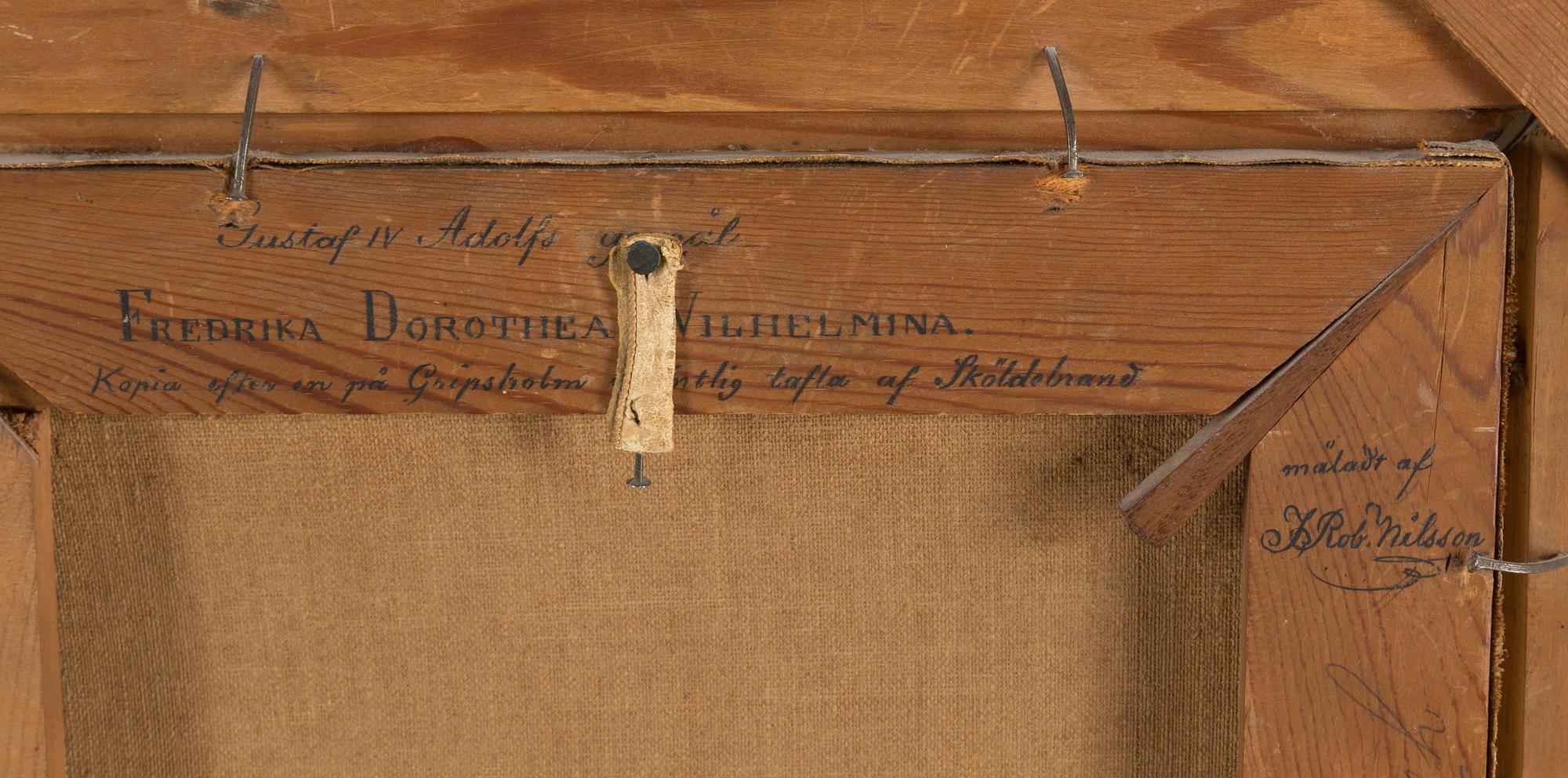 JOHAN ROBERT NILSSON, oil on canvas, signed verso.