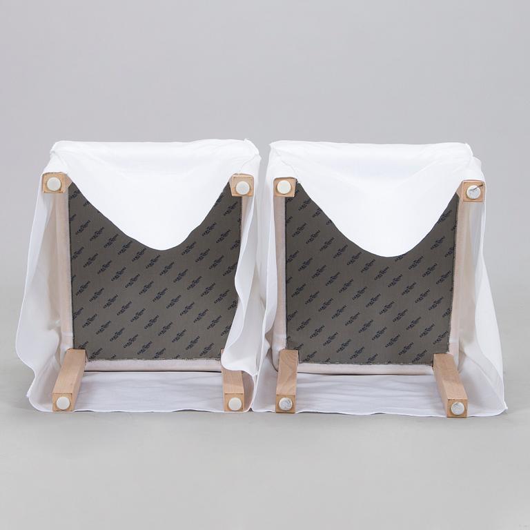 Paola Navone, A set of four dining chairs 'Ghost 23', Gervasoni Italy.