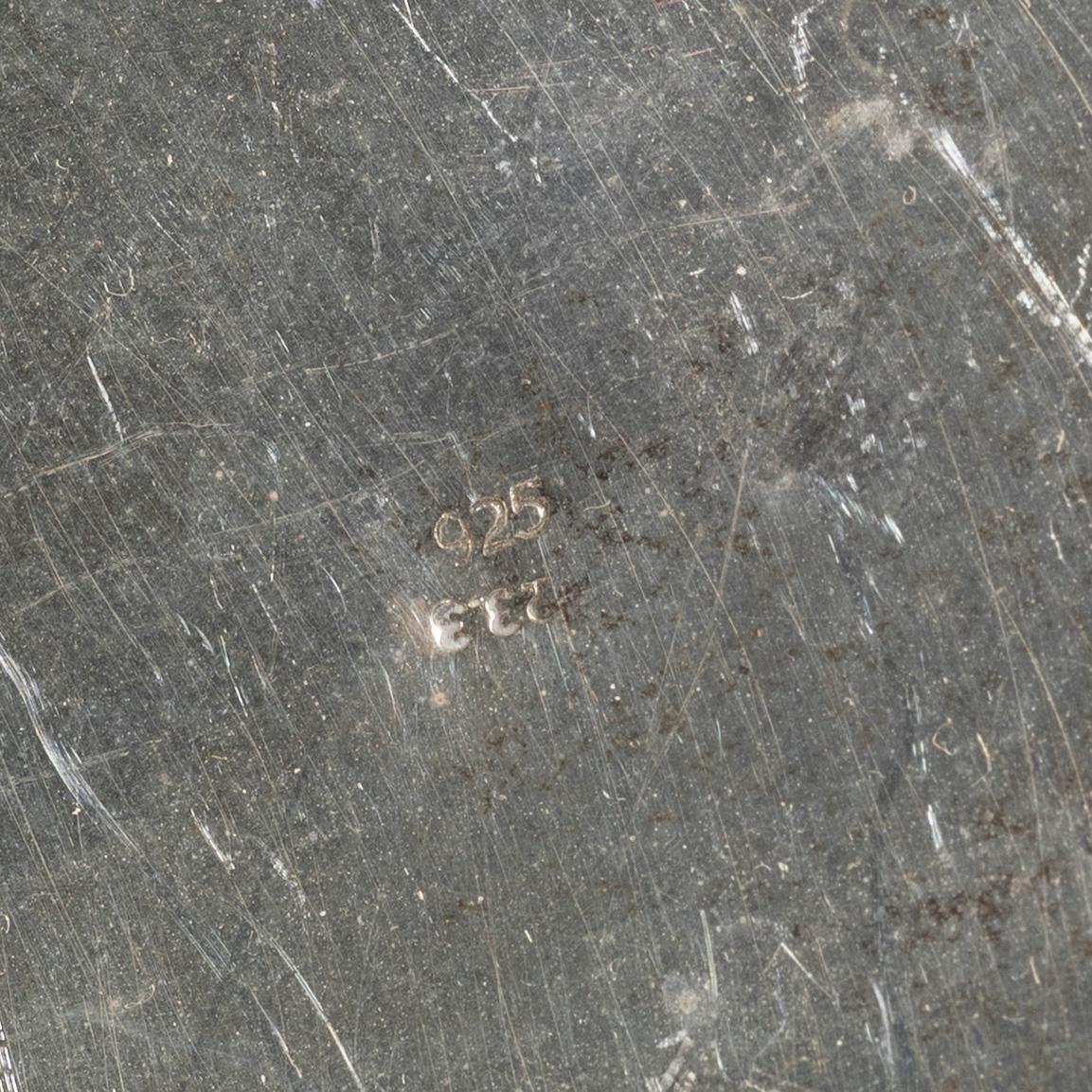 Basket, sterling silver, 20th century.