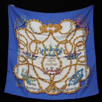 SCARF, siden, "Le sacre des printemps", Henri d'Origny, Hermès, Paris, 1900-talets fjärde kvartal.