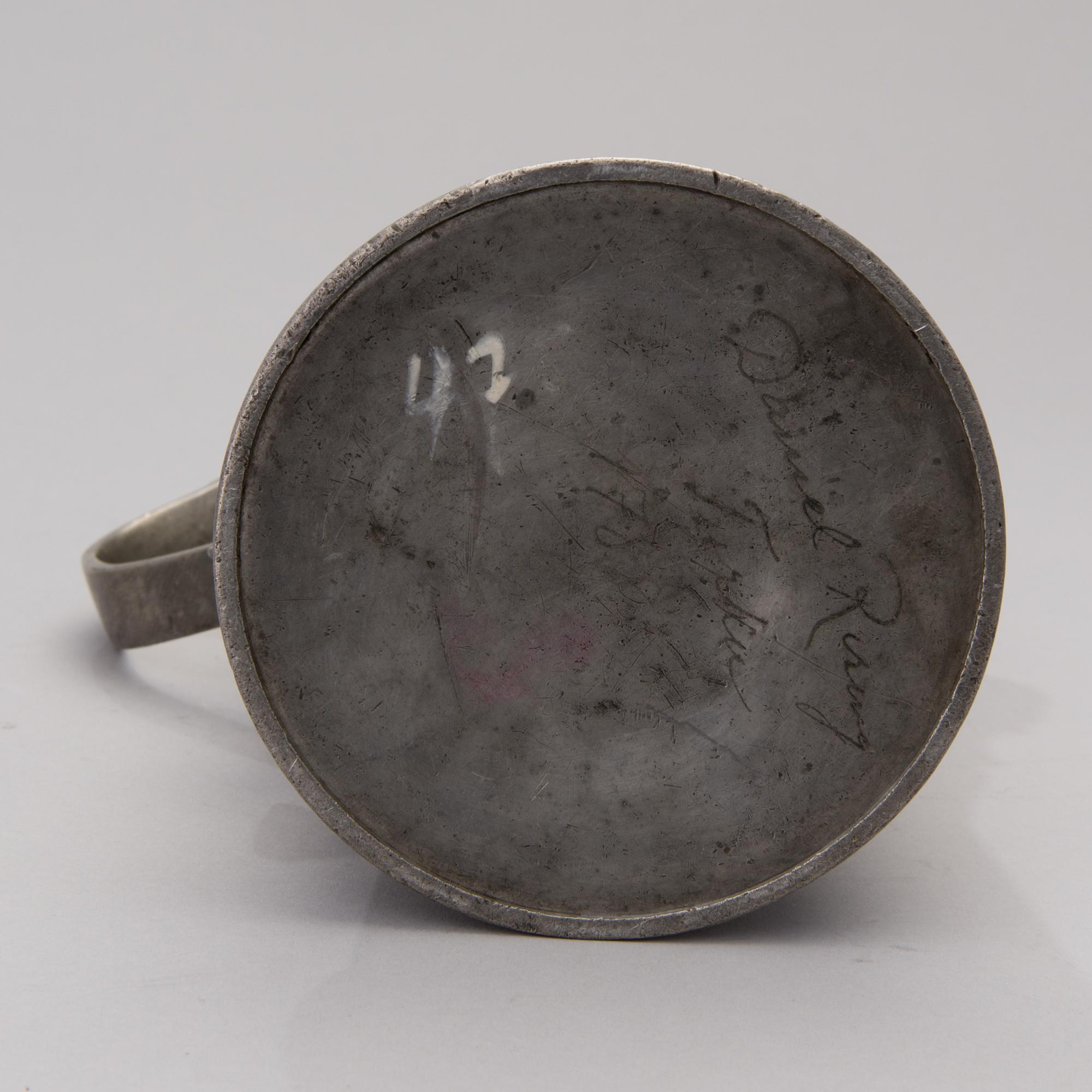 A FINNISH PEWTER TANKARD, Daniel Rising, Turku 1788.