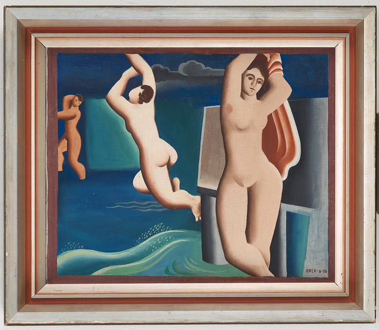 Erik Olson, Composition with bathers.