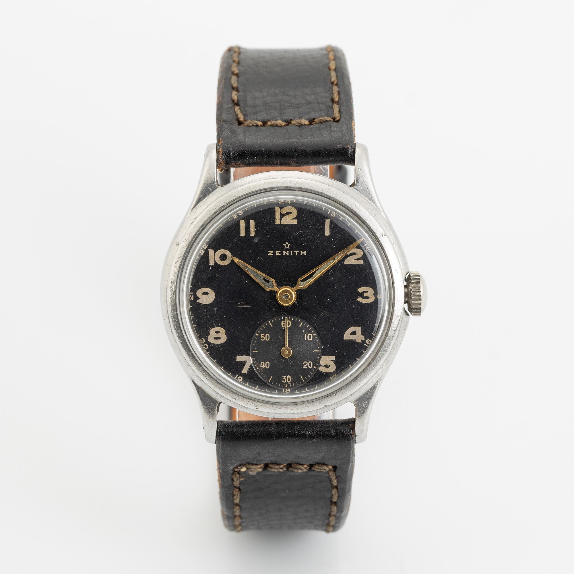 Zenith, "Stötsäker", wristwatch, 33 mm.
