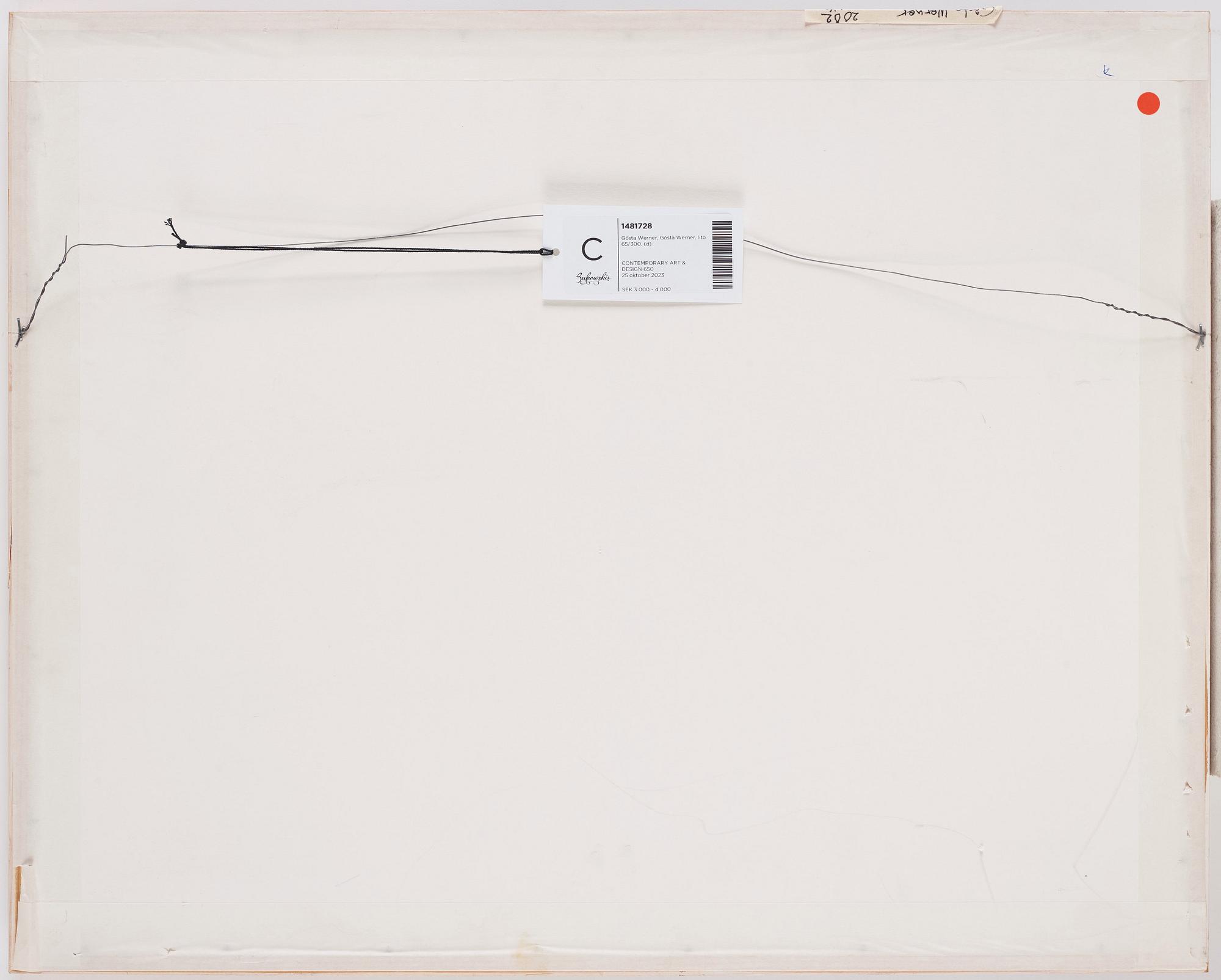 Gösta Werner, "Sjömansgrav".
