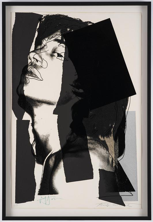 Andy Warhol, "Mick Jagger".