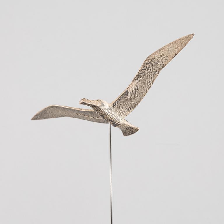 Rey Urban, a sterling silver bird, Stockholm 1998.