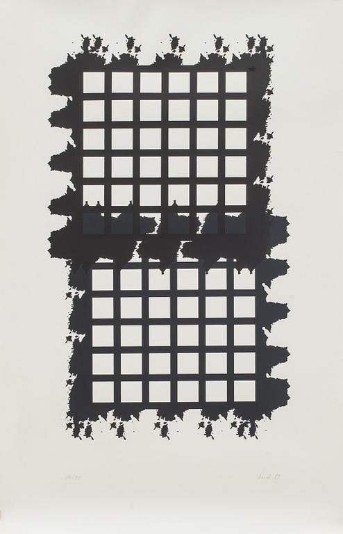 RAUL MEEL , färgserigrafi, signerad och numrerad 14/50, daterad -89.