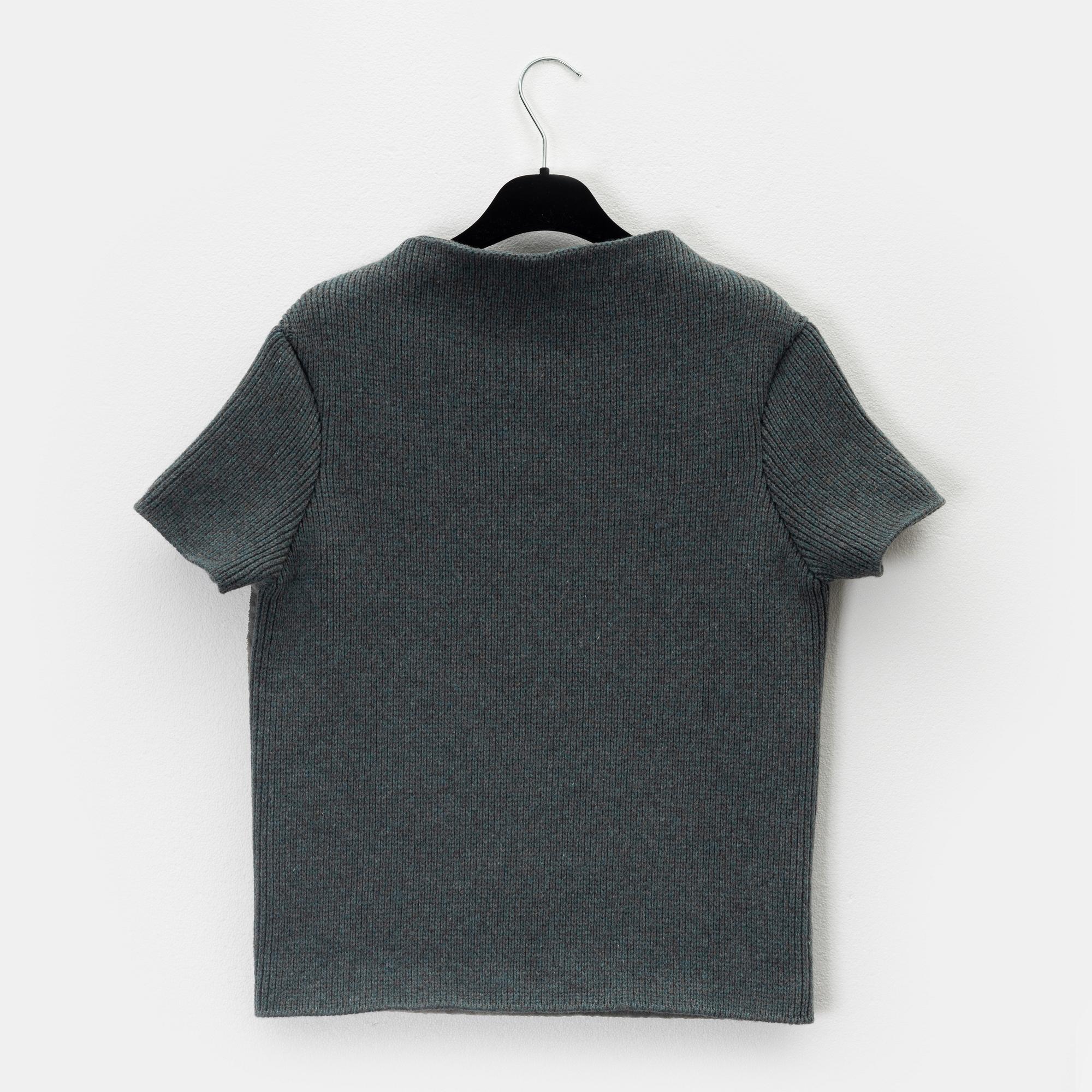 Marc Jacobs, a wool top with sequins, size XS.