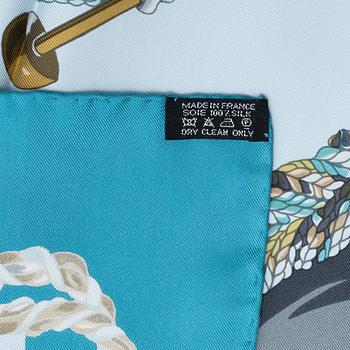 Hermès, scarf, "Le Timbalier".