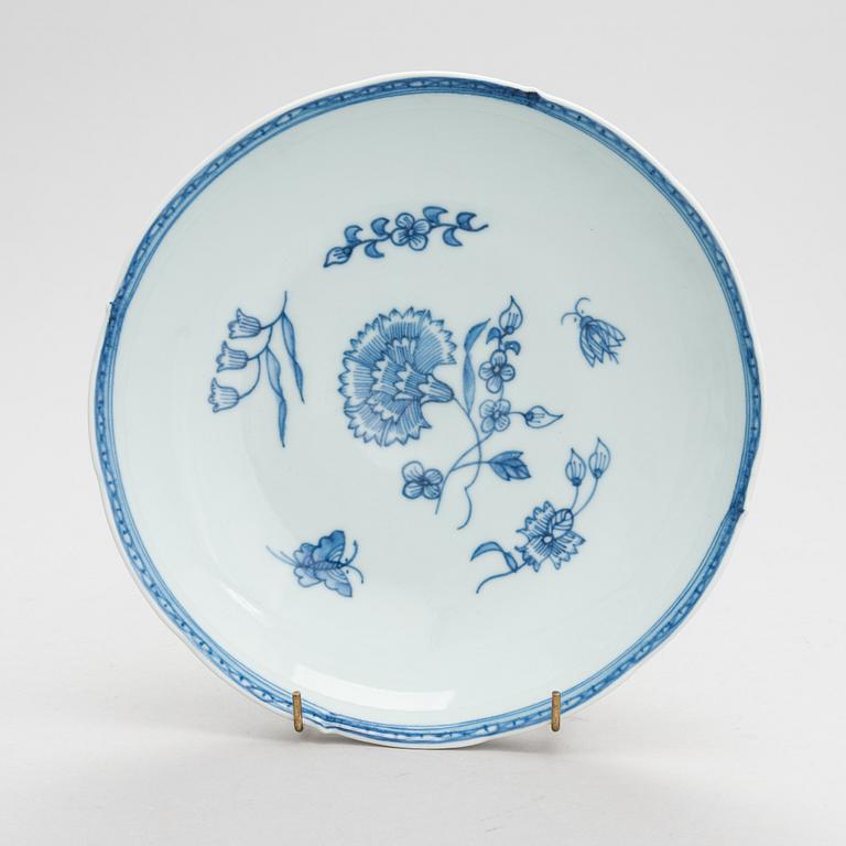 Servisdelar, 12 st, porslin, "Nejlika", IKEA, ur IKEA:s 1700-talsserie, 1990-tal.