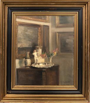 Carl Holsoe, olja på duk signerad.