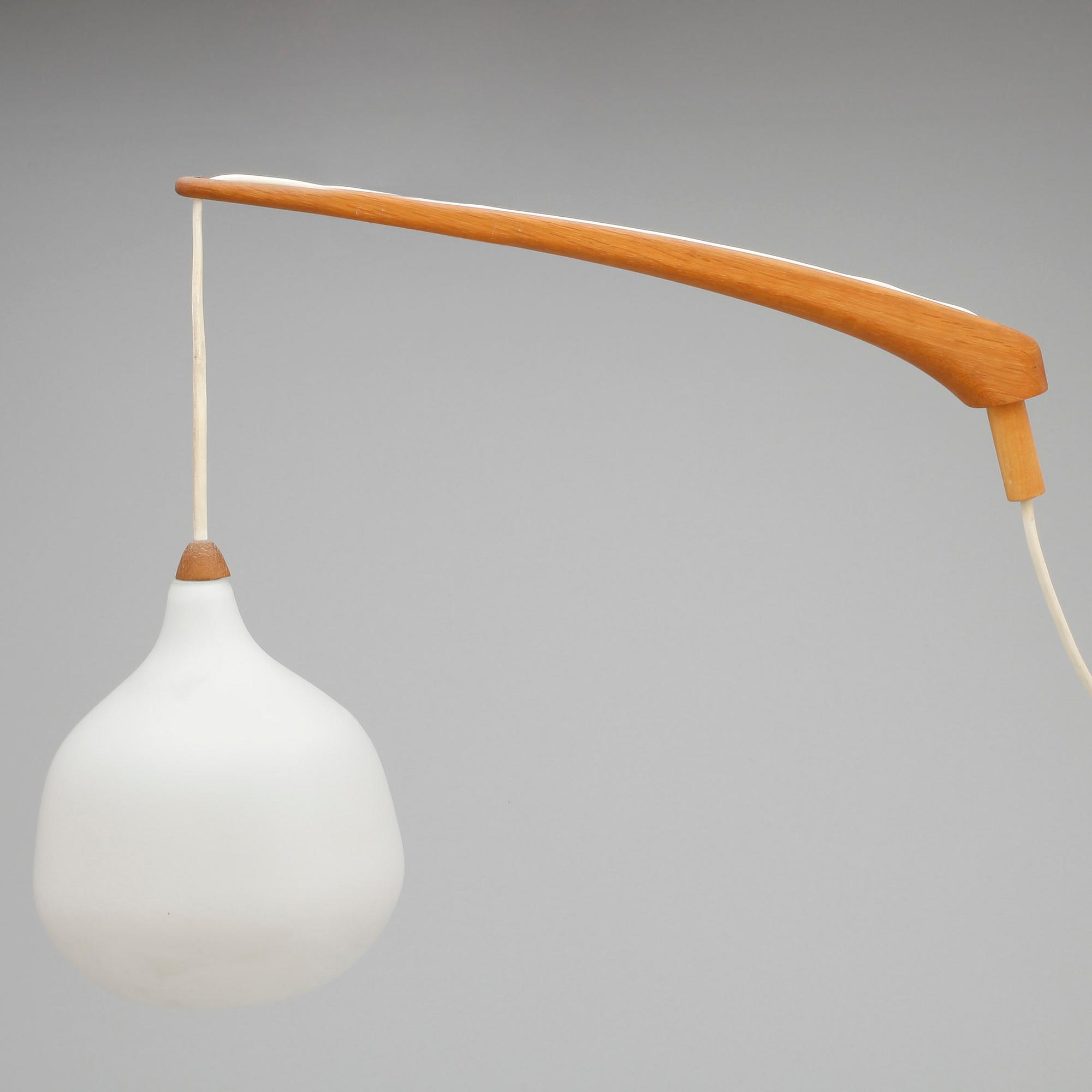 VÄGGLAMPA, Luxus Vittsjö. 1900-talets andra hälft.