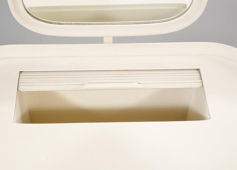 TOALETTBORD, "Birgitta", Carl Malmsten, Bodafors, samt STOL, omkring 1900-talets mitt.