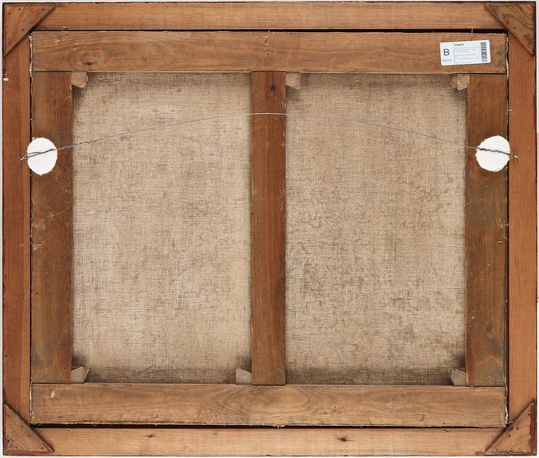 Simone del Tintore Follower of, Still life with asparagus, mushrooms, cauliflower and turnips.