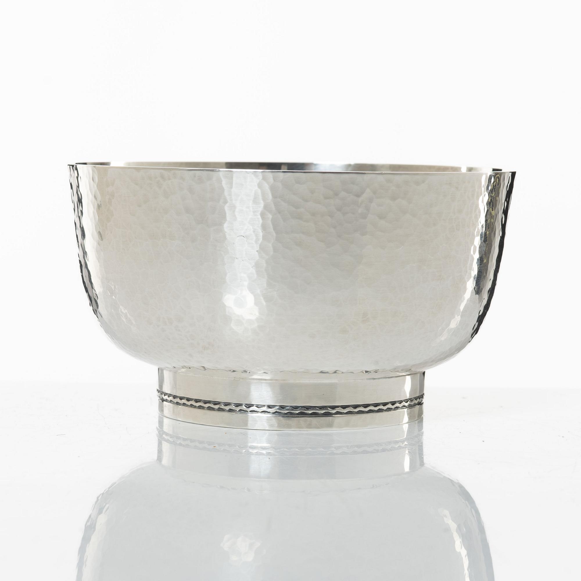 Skål, sterlingsilver, GAB, Eskilstuna 1994.