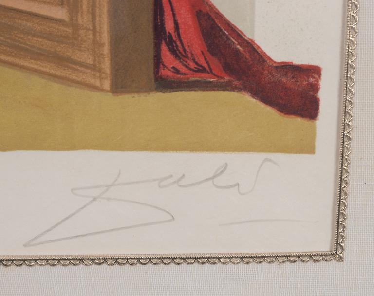 Salvador Dalí, "The will o' the wisps are in town" from: HC Andersen's tales.