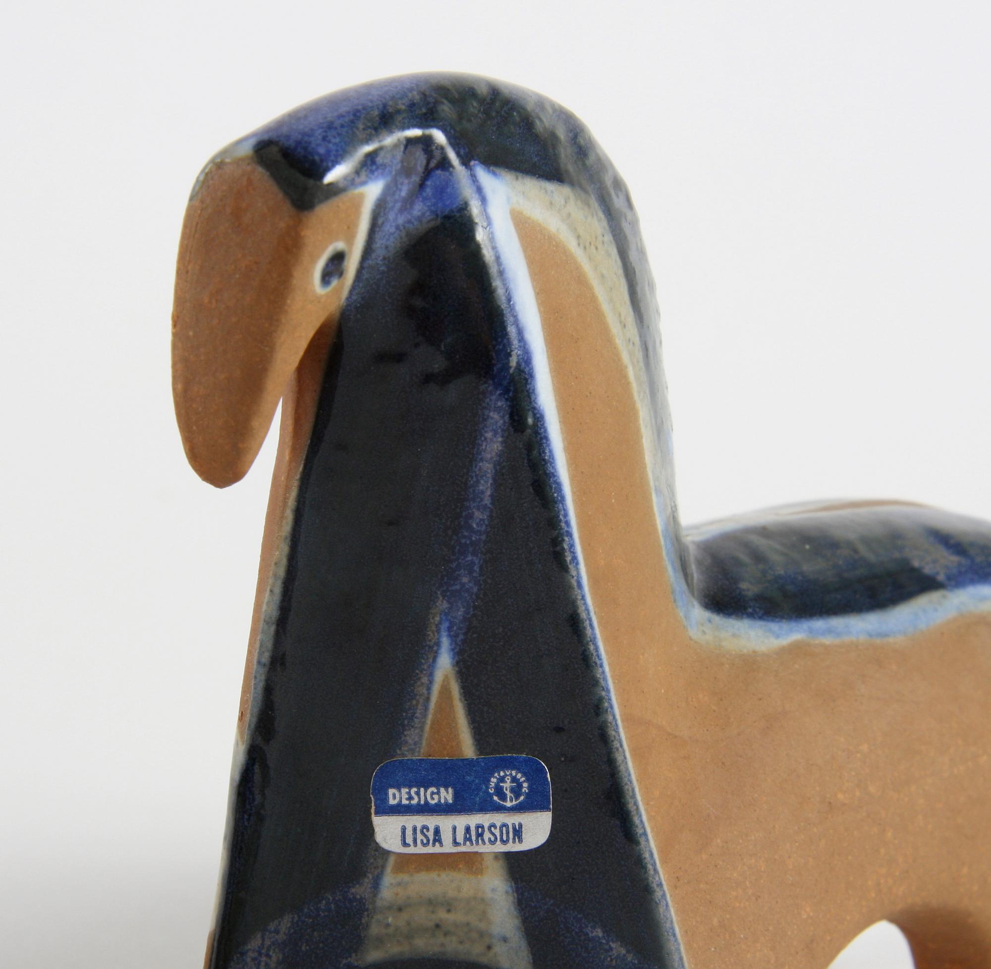 FIGURINER, 4 st, stengods, Lisa Larson, Gustavsberg, osign.