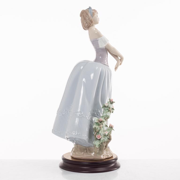 LLadró, figurin, "Lady in Love", Spanien.