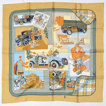 Hermès, scarf, "Elegance and Comfort in Automobiles".